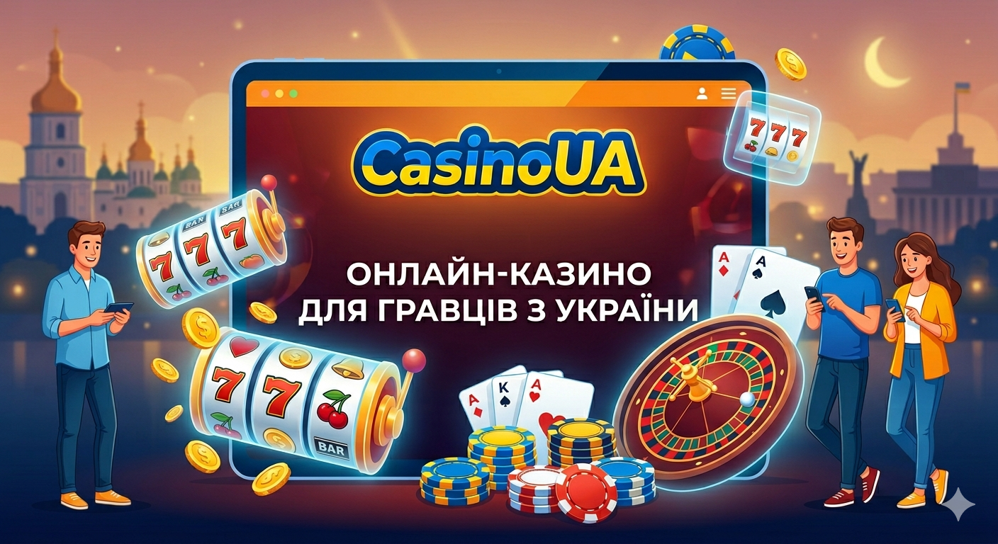 CasinoUA &mdash; головна сторінка онлайн-казино для гравців з України